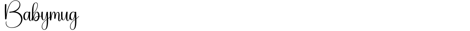 Babymug Font preview