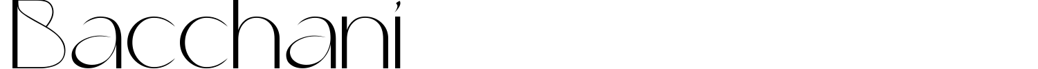 Bacchani Font preview