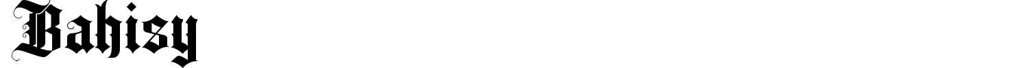 Bahisy Font preview
