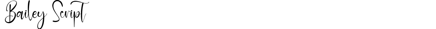 Bailey Script Font preview