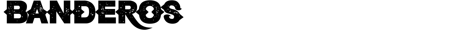Banderos Font preview
