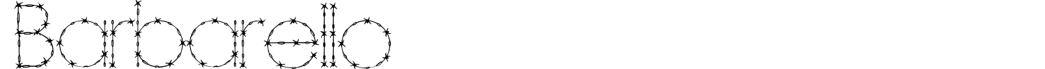 Barbarello Font preview