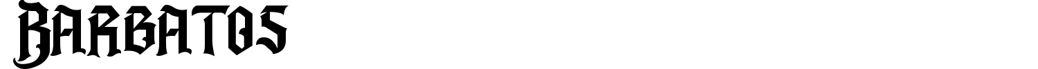 Barbatos Font preview