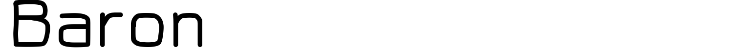 Baron Font preview