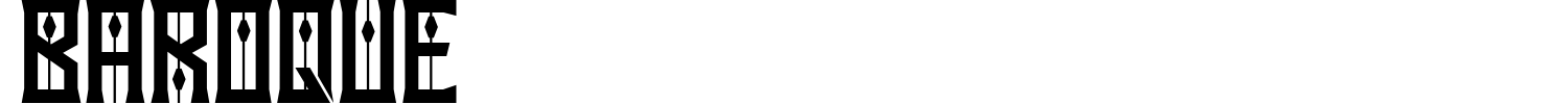 Baroque Font preview