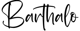 Barthalo Font preview