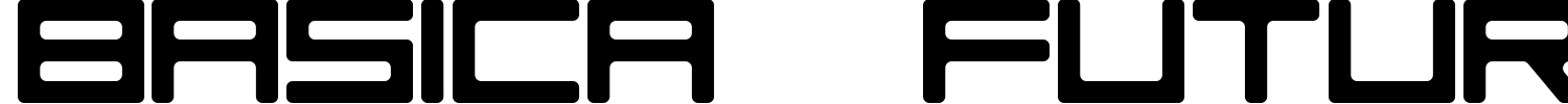 Basica - Future Font preview