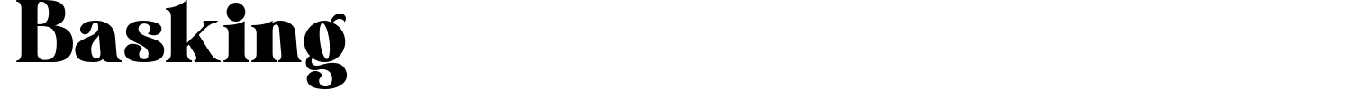 Basking Font preview
