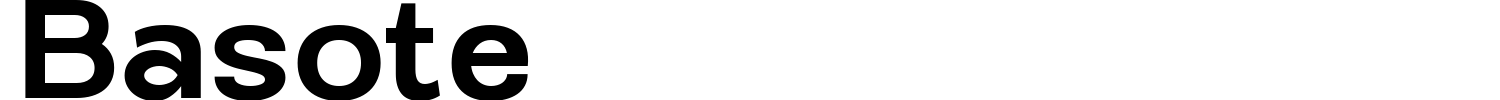 Basote Font preview