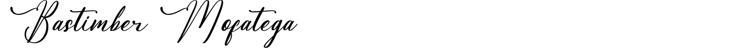 Bastimber Mofatega Font preview