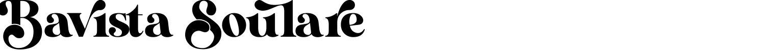 Bavista Soulare Font preview