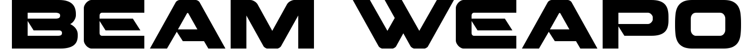 Beam Weapon Font preview