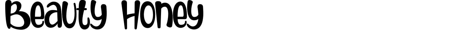 Beauty Honey Font preview