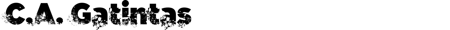 C.A. Gatintas Font preview