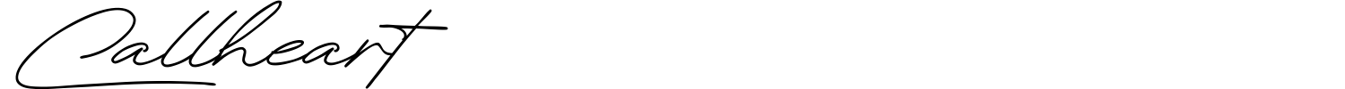 Callheart Font preview