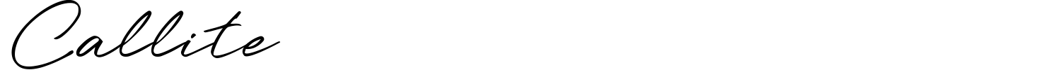 Callite Font preview