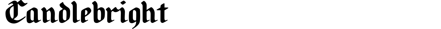 Candlebright Font preview