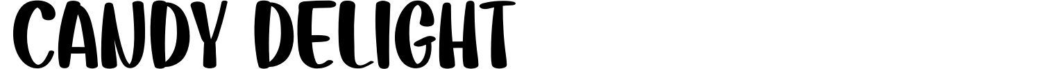 Candy Delight Font preview