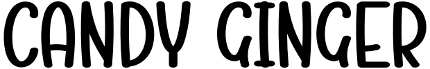 Candy Ginger Font preview