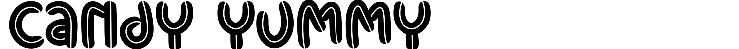 Candy Yummy Font preview
