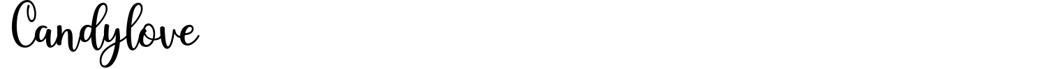 Candylove Font preview
