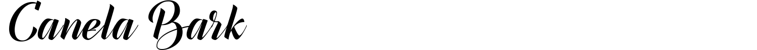 Canela Bark Font preview