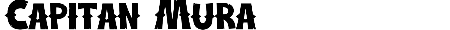 Capitan Mura Font preview