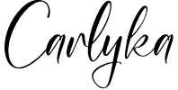 Carlyka Font preview