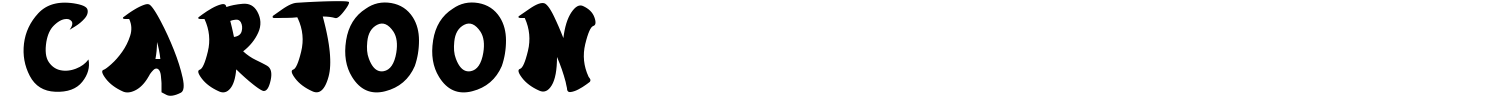 Cartoon Font preview
