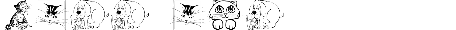 Catt Art Font preview