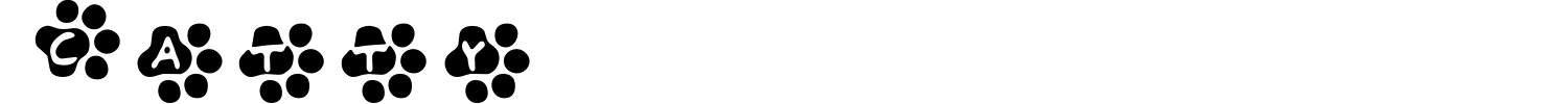 Catty Font preview