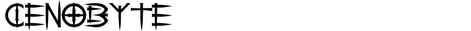 Cenobyte Font preview