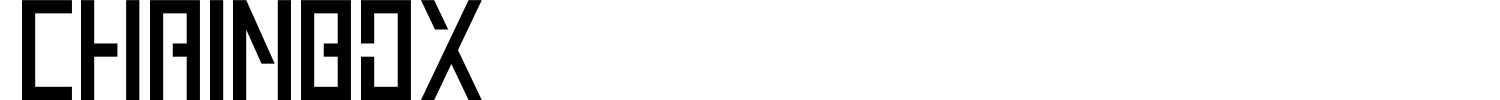 Chainbox Font preview