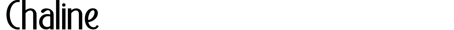 Chaline Font preview
