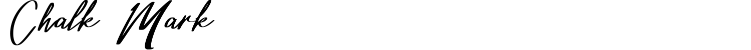 Chalk Mark Font preview