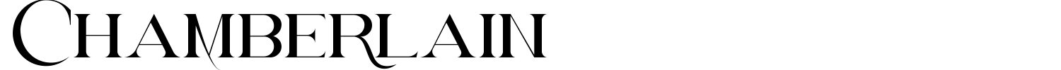 Chamberlain Font preview