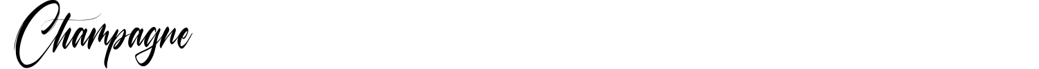 Champagne Font preview