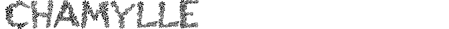 Chamylle Font preview