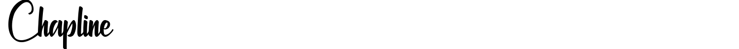 Chapline Font preview