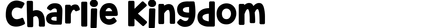 Charlie Kingdom Font preview