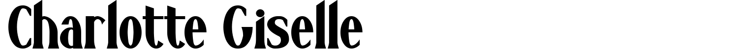 Charlotte Giselle Font preview