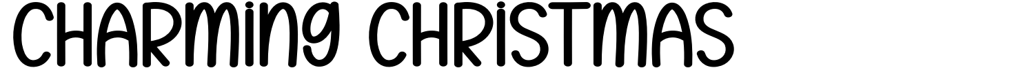 Charming Christmas Font preview