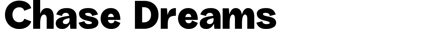 Chase Dreams Font preview