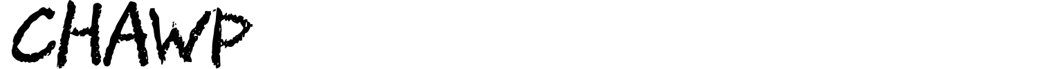 Chawp Font preview