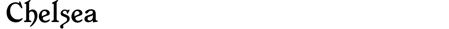 Chelsea Font preview