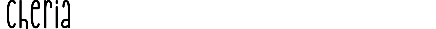 Cheria Font preview