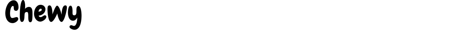 Chewy Font preview