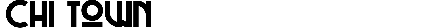Chi Town Font preview
