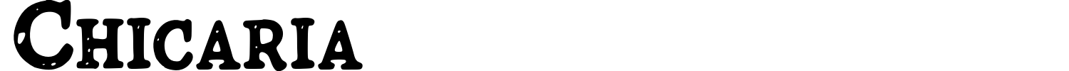 Chicaria Font preview