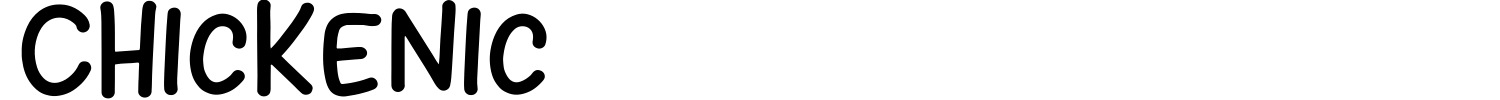 Chickenic Font preview